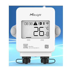 Milesight Dwukanałowy czujnik temperatury TS302-868M