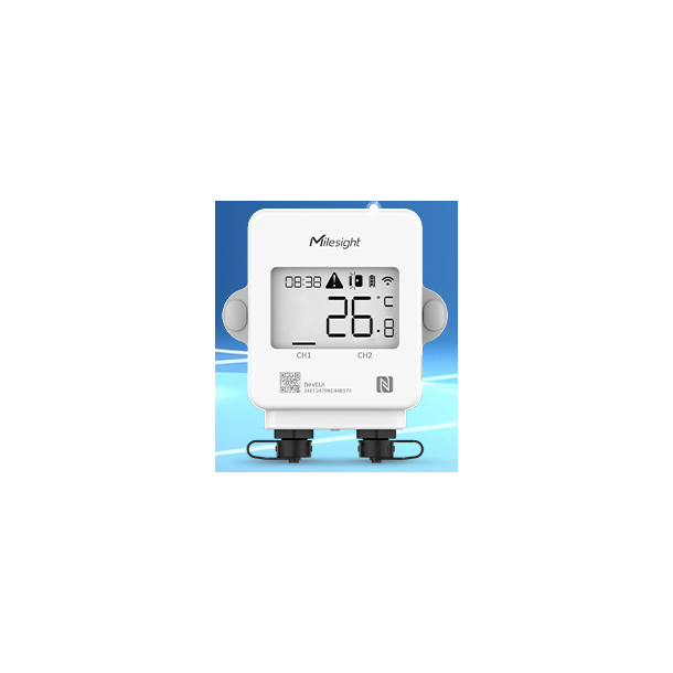 Milesight Temperature Sensor Dual-Channel TS302-868M