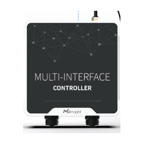 Milesight Kontroler z wieloma interfejsami i dodatkową anteną, wymienny akumulator Li-SoCl2, UC502-868M