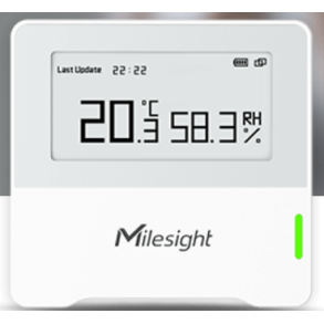 Milesight Wewnętrzny czujnik monitorowania otoczenia z wyświetlaczem E-ink AM102-868M