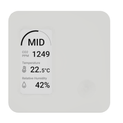 Elsys Czujnik temperatury i wilgotno&#347;ci Wy&#347;wietlacz