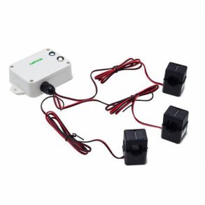 Netvox, Bezprzewodowy 3-fazowy miernik prądu z 3 x 150A cęgowym przekładnikiem prądowym, R718N315