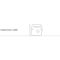 Energiya aluminum cover -  EnOcean + addON