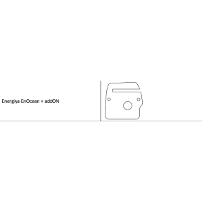 Energiya aluminum cover -  EnOcean + addON