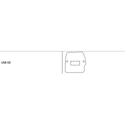 Energiya aluminum cover -  USB-SD