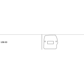 Energiya aluminum cover -  USB-SD + addON